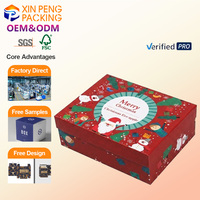 Caja de Regalo de Papel con Textura Floral Estética, Logotipo Personalizado, Elegante Caja de Empaque para Propuesta de Navidad, Cajas de Regalo Decorativas al por Mayor