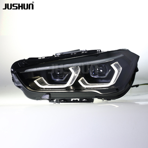 Faros Delanteros JUSHUN para <span class=keywords><strong>BMW</strong></span> <span class=keywords><strong>X1</strong></span> F49, Actualización con Nuevas Luces LED de Conducción Diurna con Lente de Señal de Giro, Plug and Play - Product Image 3