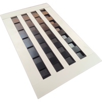 Grille de ventilation carrée amovible en aluminium moderne pour retour d'air au plafond