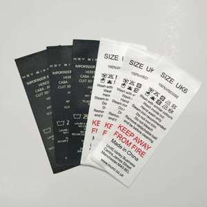 Xp-Chất Lượng Cao Tổng Hợp Cotton Chăm Sóc Nhãn Satin Ribbon Có Thể Giặt Quần Áo Định Danh In Tag Cho T Áo Sơ Mi Áo Khoác Dòng - Product Image 6