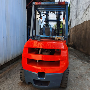 High Quality <b>Used</b> for FGZN30 1 Ton Diesel Engine <b>Pallet</b> Truck 2022 Model 4m Lifting Height 1 Year Warranty 2m Fork Length - Product Image 4