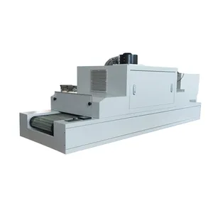 Máquina de secado personalizada de fábrica, máquina de impresión de pantalla, pegamento de tinta, curado de horno, secador de túnel UV