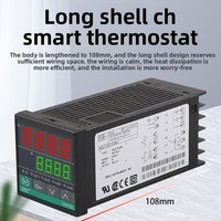 Pengontrol Suhu Digital Cerdas XRKC CH102/402 CD701-901 Input K/E/PT100 Termostat PID Industri untuk Mesin Pengemasan
