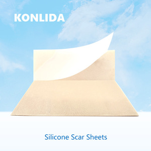 KONLIDA Silicone Scar Sheets 10x2.5cm 12x3cm 7.5x5cm 15x3cm 12x10cm Medical Grade Breathable Wound Dressing - Product Image 1