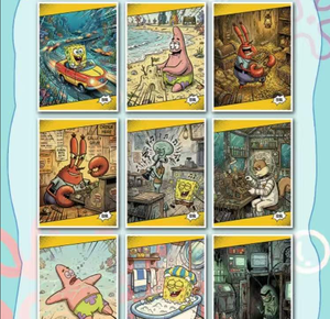 Tarjetas Coleccionables <span class=keywords><strong>de</strong></span> <span class=keywords><strong>Bob</strong></span> <span class=keywords><strong>Esponja</strong></span> <span class=keywords><strong>de</strong></span> Shangyou, Tarjetas <span class=keywords><strong>de</strong></span> Juego <span class=keywords><strong>de</strong></span> Dibujos Animados, Regalo para Niños y Coleccionistas - Product Image 2