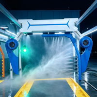 Machine de lavage de voitures automatique sans contact à 360 degrés, équipement de nettoyage intelligent professionnel