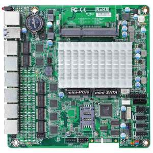 Placa base NF692K6 Mini-ITX con Intel <span class=keywords><strong>Apollo</strong></span> <span class=keywords><strong>Lake</strong></span> <span class=keywords><strong>Celeron</strong></span> <span class=keywords><strong>J3455</strong></span> 6xLAN 1 par LAN Bypass 4xSerial puertos TPM2.0 Win10 para Jetway - Product Image 3