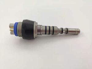 Manipolo Dentale ad Alta Velocità con Attacco Rapido, Turbina in Metallo con Luce LED, Sistema di Connessione Rapida a 4 Fori per Applicazioni Odontoiatriche - Product Image 3