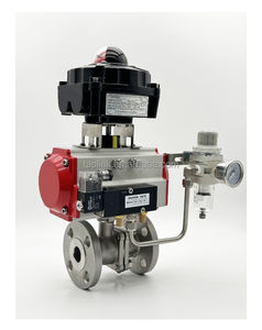 DN50 Hochtemperatur-2-PC-Kugelhahn für den Schiffs gebrauch Elektrische Steuerung Hydraulisch hergestellter Dampf wasser unterstützter Hersteller - Product Image 3