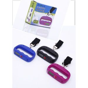 Pèse-bagages numérique portable, appareil de mesure du poids pour les voyages, avec crochet pour valise et bagages - Product Image 1