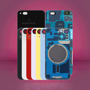 Giá sỉ mặt lưng kính kèm camera lỗ lớn cho <span class=keywords><strong>iPhone</strong></span> 11 12 Pro 13 14 15, vỏ lưng tháo rời - Product Image 4