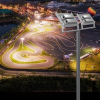 AORUITAI Lumière d'inondation haute luminosité étanche Ip66 100 200 300 400 500 600 800 1000 1200 W Réflecteur LED Lampe de stade