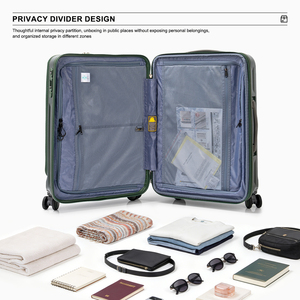 Valise de <span class=keywords><strong>voyage</strong></span> d'affaires légère à ouverture frontale 26 pouces, roues à frein, serrure TSA, accès rapide - Offre Spéciale - Product Image 6