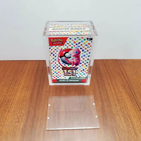 Boîte de présentation magnétique JIHONG en acrylique pour 151 boosters Scarlet et Violet – Présentoir élégant