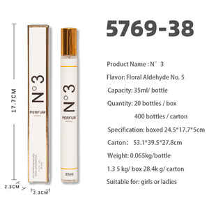 Lovali Original Mini 35 ML Travel Size Fine Fragrance Tube Parfum Corps Spray pour Femme - Product Image 3