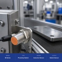 Sensor Saklar Kedekatan Induktif Seri Ifm IE M18 Berulir Logam NPN PNP IFM IE5338 5287 IGS204 IFS204 200 IIS226
