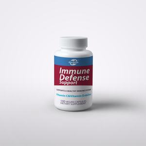 Cápsulas de Apoyo Inmunológico OEM ODM con Zinc, Vitamina C, Vitamina D3, Ricas en Nutrientes, Veganas, Sin OMG, Sin Gluten - Product Image 1