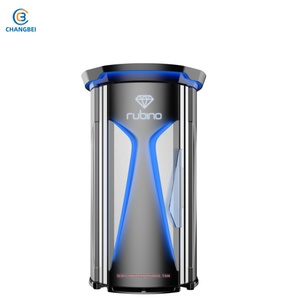 <span class=keywords><strong>Solarium</strong></span> Commercial Multicolore Changbei avec Contrôle Audio Intelligent – Machine de Bronzage - Product Image 1