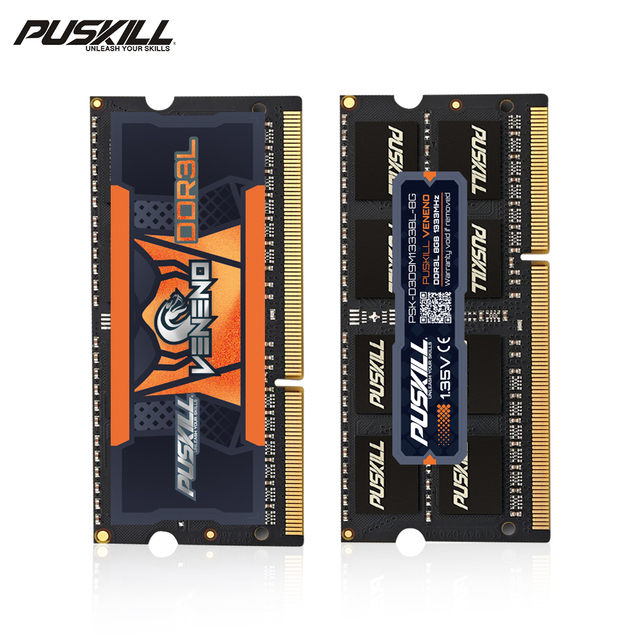 PUSKILL High Quality RAM DDR3 SODIMM 8GB 4GB 1600MHz 1333MHz DDR3 RAM Laptop Memory for Personal Laptop Computer