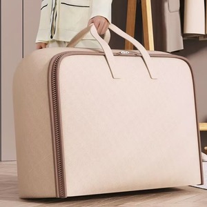 Clothing Organizer Large Moving Bags For Clothes And Blankets Durable Non Woven Fabric Rectangle Shape Bedroom Use - Product Image 3