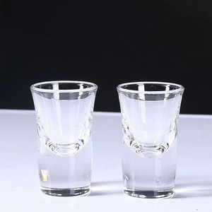 <span class=keywords><strong>Vodka</strong></span>, tequila, whisky, liqueur clairs, lot de 12 verres à shot de 1 oz avec base lourde - Product Image 3