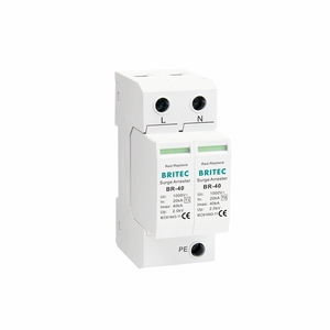 BRPV3-1000-6.25 <span class=keywords><strong>T1</strong></span>+T2 40ka 3P อุปกรณ์ป้องกันไฟกระชาก อุปกรณ์ป้องกันฟ้าผ่าสำหรับอุตสาหกรรม SPD DC PV DC SPD ประเภท 1 - Product Image 3