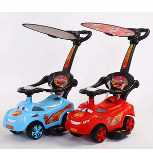 <span class=keywords><strong>Juguete</strong></span> de coche Columpio de plástico unisex para niños, portabebés barato con 4 ruedas, <span class=keywords><strong>juguete</strong></span> certificado En71 para montar - Product Image 2