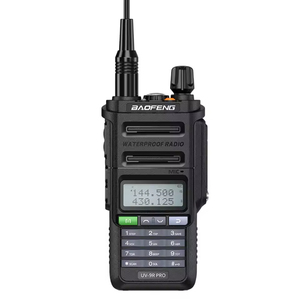 Walkie Talkie <span class=keywords><strong>Baofeng</strong></span> UV-9R PRO de Alta Potencia, Impermeable, Radio Bidireccional Portátil UHF_VHF <span class=keywords><strong>UV9R</strong></span> Pro - Product Image 1