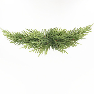 Guirnalda Artificial de Norfolk de 152 cm al por Mayor para Camino de Mesa, Guirnalda de Navidad de <span class=keywords><strong>Araucaria</strong></span> Sintética con Hojas de Pino de PVC Suave - Product Image 4