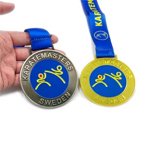 Medallas Deportivas Personalizadas de Metal para Karate, Taekwondo, Artes Marciales, Kickboxing, Kung Fu, Bjj, Jiu Jitsu, Judo, Diseño Gratuito del Fabricante - Product Image 5