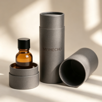 Boîte Cadeau Cylindrique Rigide Haut de Gamme avec Logo Personnalisé, Finition Mate pour Bouteilles de Parfum, Huiles Essentielles, Pinceaux de Maquillage et Cosmétiques