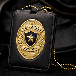 Épingles de sécurité en métal vierge en alliage de zinc doré, personnalisées par le fabricant, pour uniformes de sécurité, badges de chapeau, badges de sécurité bon marché - Product Image 1