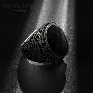 Biker Jewelry <span class=keywords><strong>Bague</strong></span> de fiançailles pour <span class=keywords><strong>homme</strong></span> Acier inoxydable Prix bon marché d'usine de Chine - Product Image 5