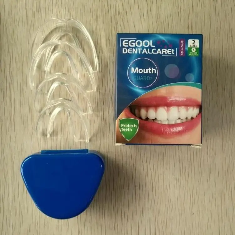 Hot sell Anti Grinding Teeth Dental Night Guard Stops Bruxism Prevent Teeth Grinding Athletic Mouth Guard