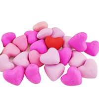 Gommes en forme de cœur mignonnes en gros à prix abordable, gommes à crayon en caoutchouc souple, fournitures de papeterie fantaisie Kawaii pour enfants