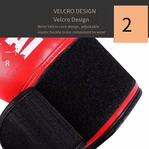 Guantes de Boxeo para Adultos, para Entrenamiento en Gimnasio, para Hombres, Mujeres, Niños y Principiantes en Práctica de Artes Marciales de Muay Thai y Muay Boran - Product Image 5
