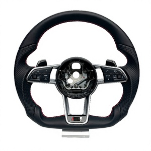 Volant de voiture sport en cuir, styles basiques les plus vendus, pour <span class=keywords><strong>Audi</strong></span> R8, A3, A4, A5, A6, A7, A8, B9, R8, S3, S4, S5, A1, S1, TT, C8 - Product Image 1