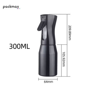 Bouteille de pulvérisation continue 300 ml pour coiffure, micro-étiquette, pulvérisateur à pompe en plastique pour salon de coiffure, savon liquide - Product Image 5