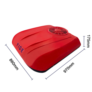 Aire acondicionado eléctrico para camiones, modelo C, aire acondicionado aéreo de una pieza, 12V o 24V - Product Image 6