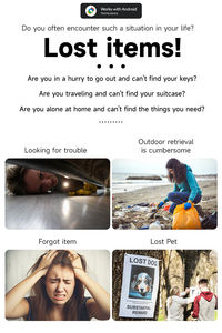 Android Find My Tracker Key Finder Tag vị trí BT làm việc với <span class=keywords><strong>Google</strong></span> cho túi vật nuôi trẻ em chống mất định vị toàn cầu - Product Image 5