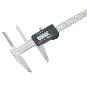ROKTOOLS ha esteso la mascella superiore all'interno del calibro digitale allungato della mascella lunga 0-150mm