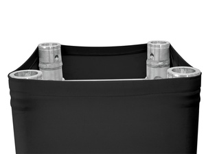 Công nghệ giàn xách tay LED chiếu sáng giàn bìa trắng đen spandex vải trọng lượng nhẹ bền nóng bán - Product Image 4