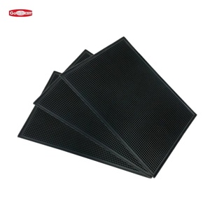 Alfombrilla de PVC con logotipo personalizado, alfombrilla antideslizante para derrames de cerveza para camareros, impermeable y resistente al aceite para pubs, cervecerías, eventos - Product Image 4