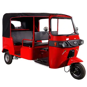 Wholesale Cheap Price Electric Tricycle E 3 Wheel Tuk India Bajaj Three Wheeler Auto Rickshaw Passenger E-Trike In Asia