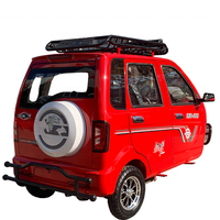 Tricycle à cabine fermée à essence 150cc 60 km/h 3 places Petit rickshaw