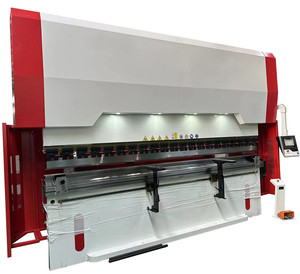 Máy uốn 100t 3200mm 4 + 1 CNC NC phanh ép thủy lực với bộ điều khiển da53t - Product Image 1