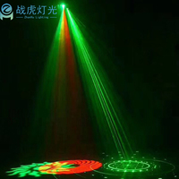 Lumière à effets clignotants LED RGB DMX multifonctionnelle 4 en 1 pour scène KTV, DJ, discothèque, boîte de nuit