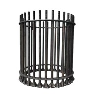 OEM ODM Boulon d'ancrage en acier au carbone noir zingué HDG de type L, soudé et encastré, classe 4.8, 8.8, 10.9, 12.9, pour fondation et base