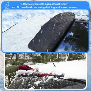 Funda Protectora para Parabrisas de Camioneta, Impermeable y Resistente a la Nieve, Diseño Magnético de Hierro de 4 Mil de Grosor, 99% de Protección UV/90% IR - Product Image 3