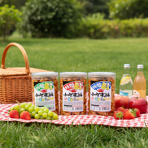 Galletas <span class=keywords><strong>de</strong></span> <span class=keywords><strong>Arroz</strong></span> Chinas Crujientes <span class=keywords><strong>de</strong></span> 108g, Sabores Nori/Carne Picante/Original, Servicio <span class=keywords><strong>de</strong></span> Sabores Personalizados OEM Disponible - Product Image 1